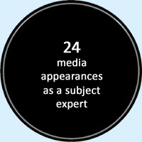 Dr. DaShanne Stokes has appeared two dozen times in global media outlets like the BBC, NPR, and Sky News