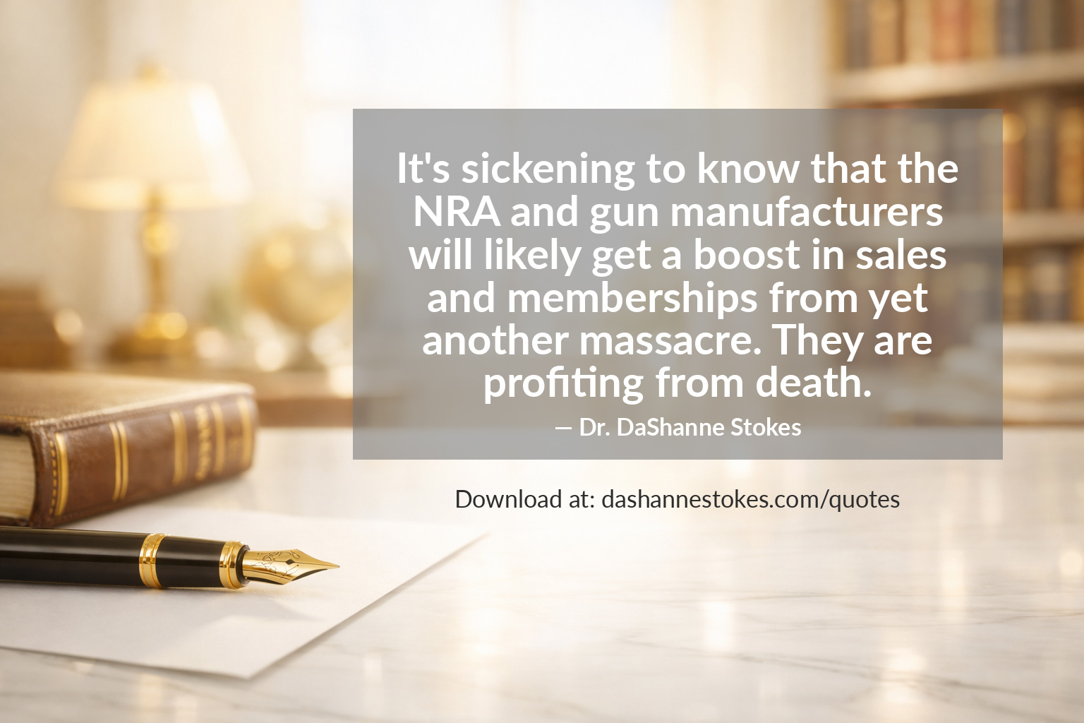 Quote card for q204 by Dr. DaShanne Stokes