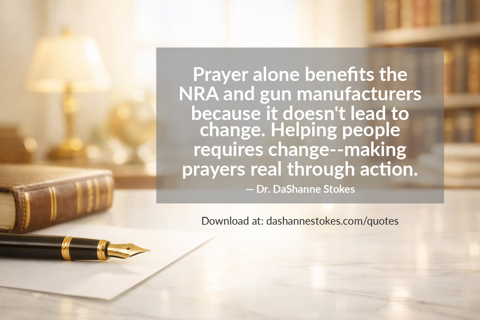 Quote card for q213 by Dr. DaShanne Stokes